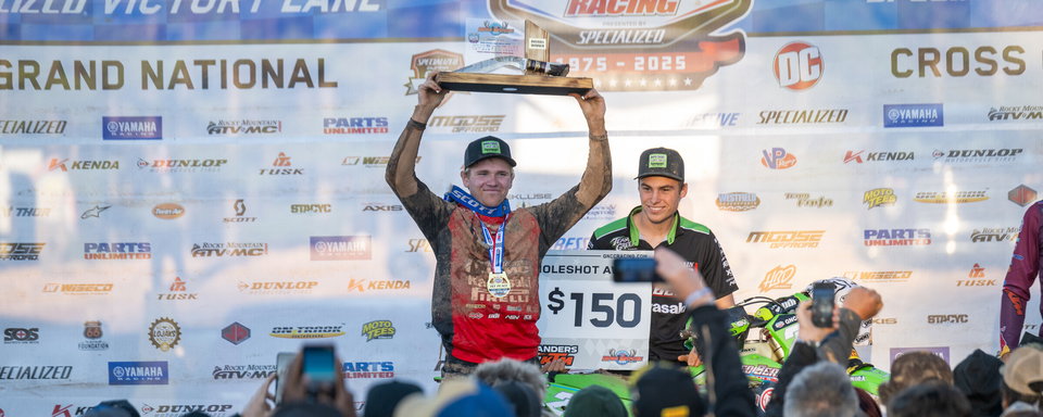 Historic Day for Kawasaki at Big Buck GNCC