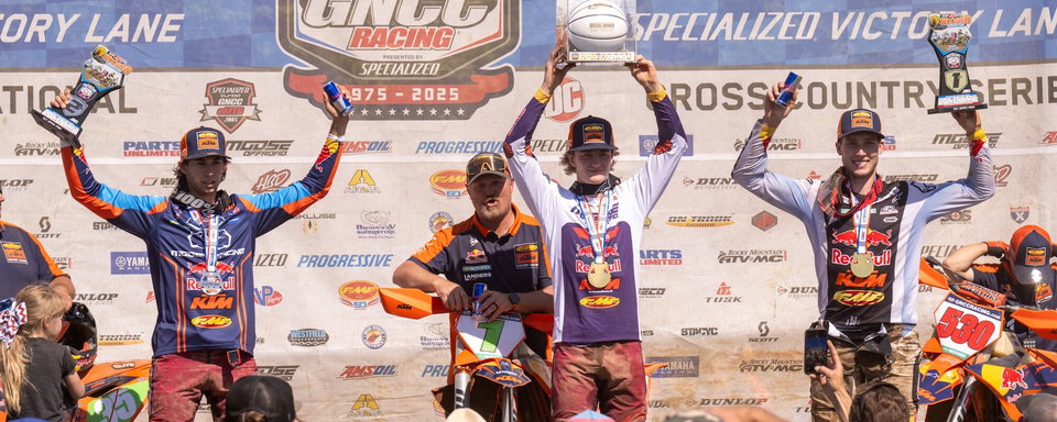 GRANT DAVIS LEADS DOMINANT KTM PODIUM SWEEP IN THE HOOSIER GNCC 