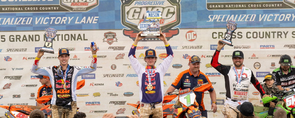 GRANT DAVIS AND BEN KELLEY CAPTURE PRO CLASS VICTORIES AT MASON-DIXON GNCC