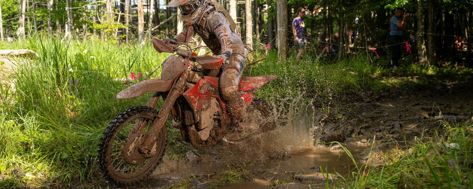 XC1 Open Pro Class Podium Result for Jordan Ashburn at Snowshoe GNCC