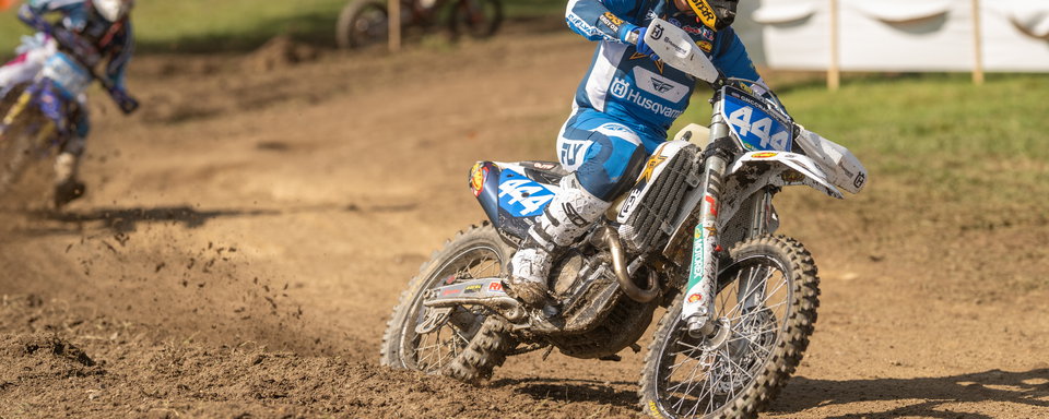 Rockstar Energy Husqvarna's Korie Steede Powers to Fourth GNCC Victory of 2025 at Buckwheat 100