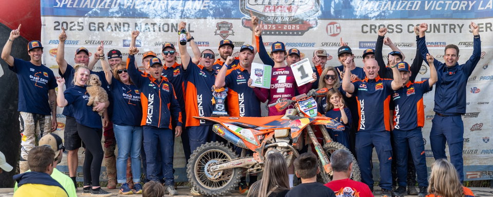 FMF KTM FACTORY RACING TEAM LANDERS AND GRANT DAVIS GO BACK-TO-BACK IN GNCC XC2 250 PRO