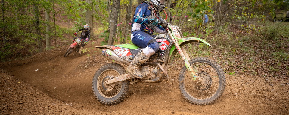 Rocky Mountain Red Bear Kawasaki Team Green™ Fights Hard at John Penton GNCC