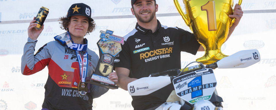 Rockstar Energy Husqvarna’s Korie Steede Crowned GNCC WXC Champion