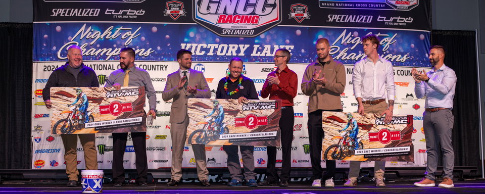 GNCC Night of Champions - Saturday Night Seating Chart