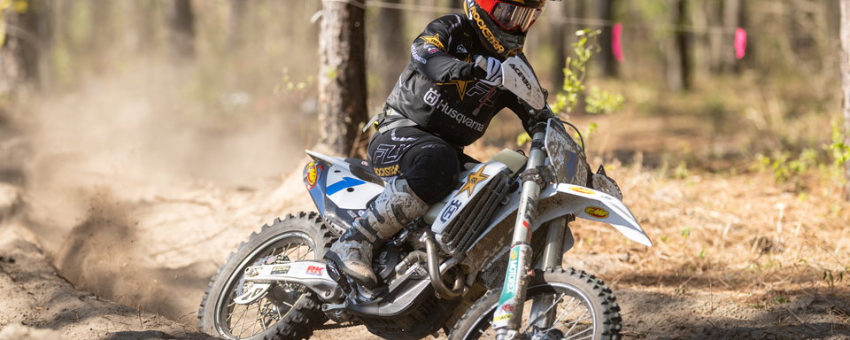 Korie Steede Scores Third-Place Finish in WXC at Camp Coker Bullet GNCC