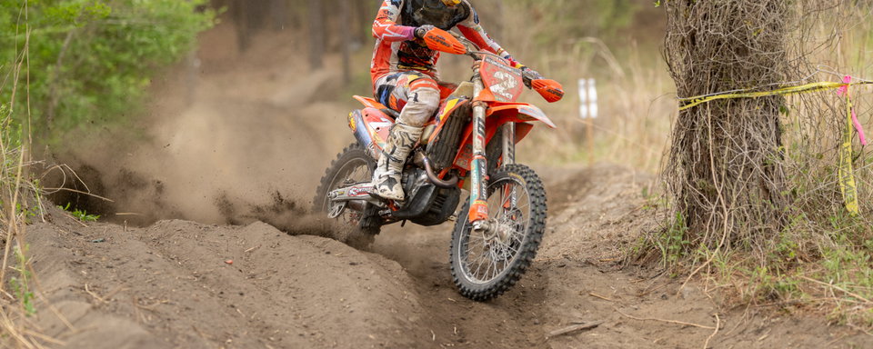 FMF KTM FACTORY RACING'S GRANT DAVIS CLINCHES CAMP COKER BULLET GNCC VICTORY