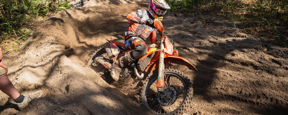FMF KTM FACTORY RACING'S BEN KELLEY AND GRANT DAVIS TAKE 1-2 FINISH AT WILD BOAR GNCC