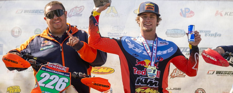 WINNING WEEKEND FOR FMF KTM FACTORY RACING ACROSS GNCC AND U.S. HARD ENDURO