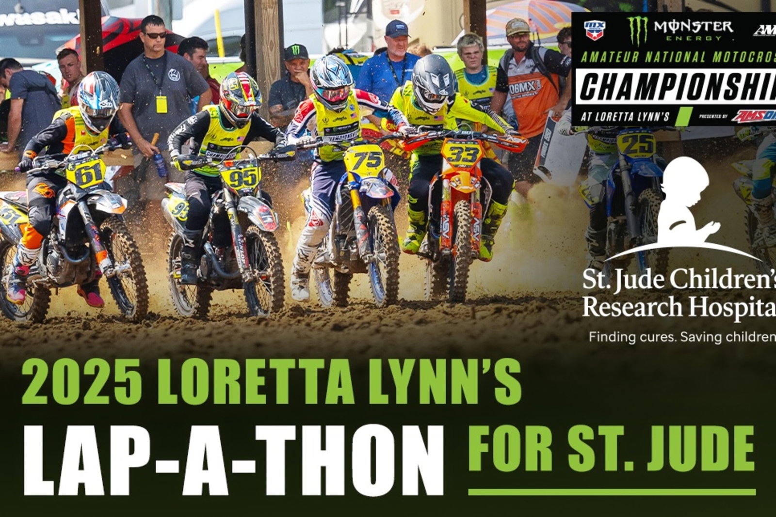 Loretta Lynn Lap-a-Thon Benefitting St. Jude Children’s Research Hospital Expands Love Moto Stop Cancer Initiative with Athlete Fundraising