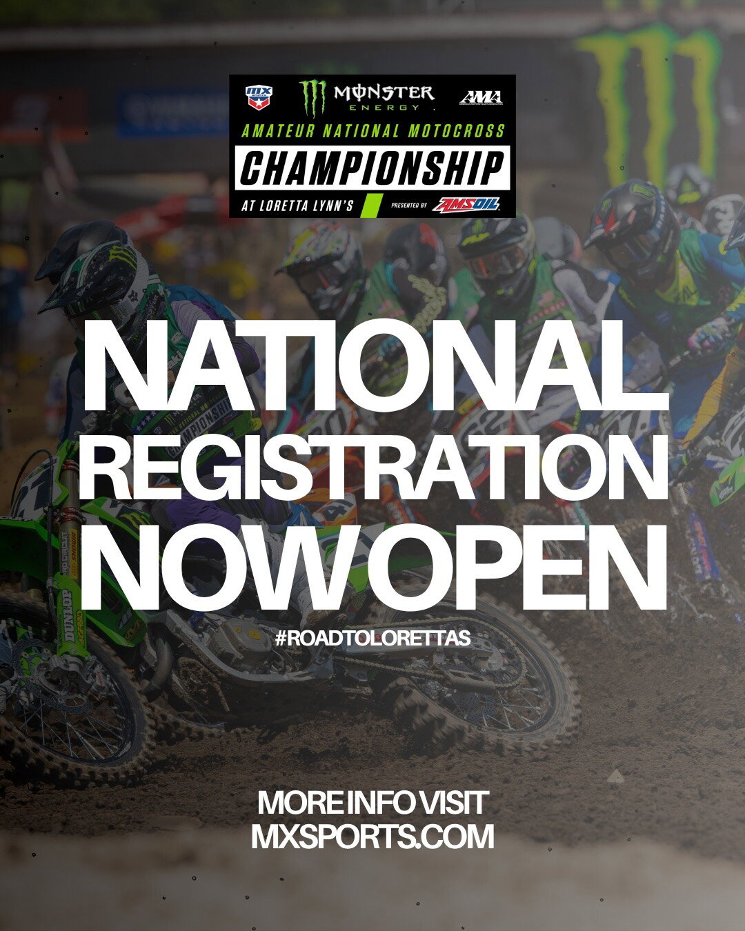 National Registration NOW OPEN!