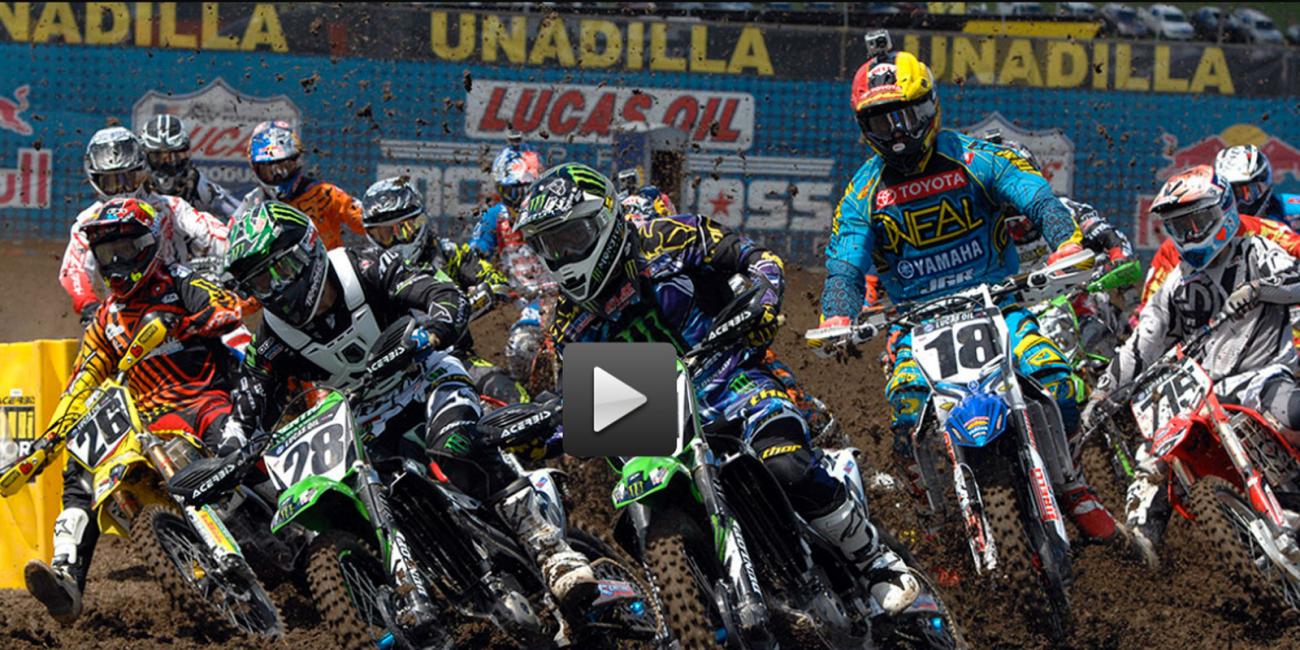 2012 AMA Pro Motocross 450 Moto 1 Replay from Unadilla