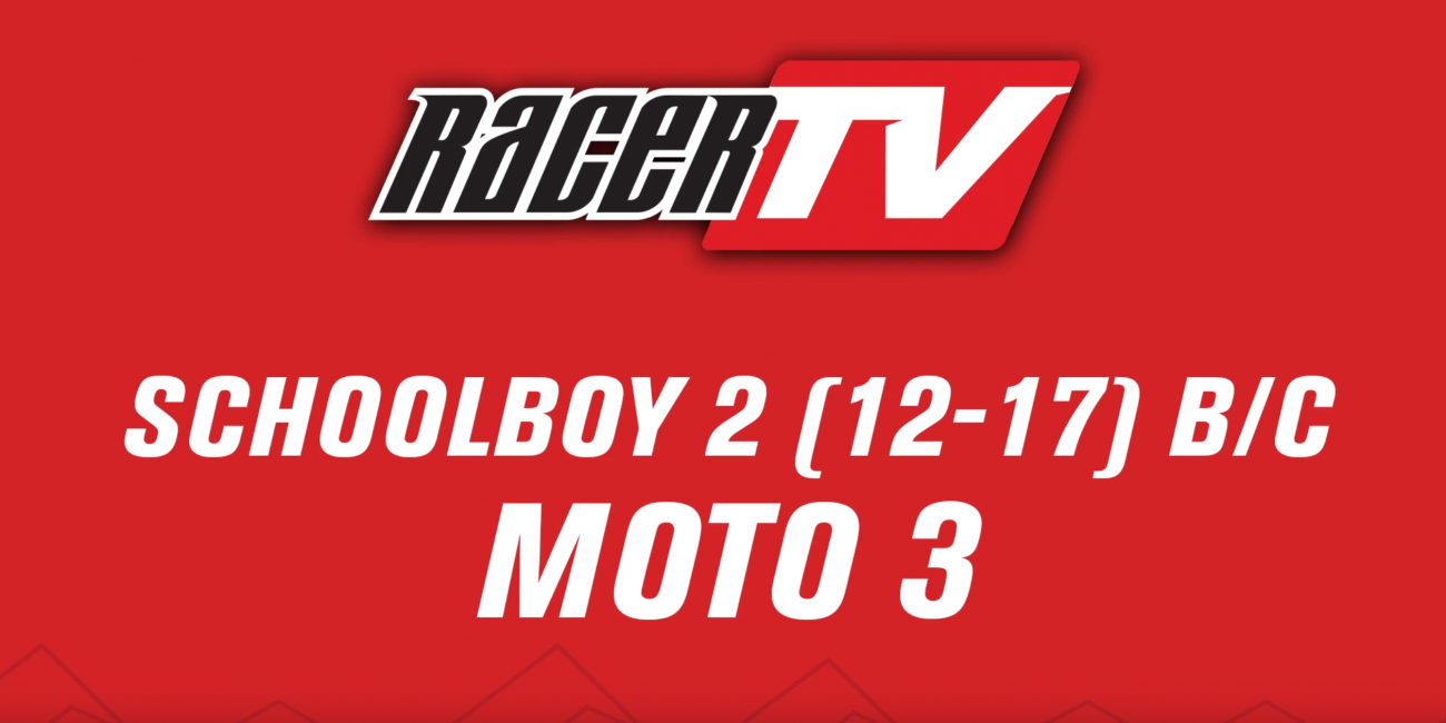 Schoolboy 2 (12-17) B/C - Moto 3