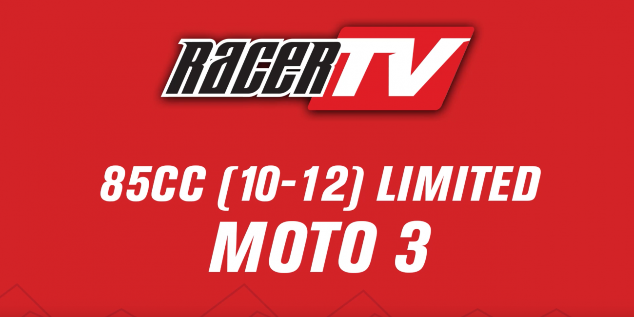 85cc (10-12) Limited - Moto 3